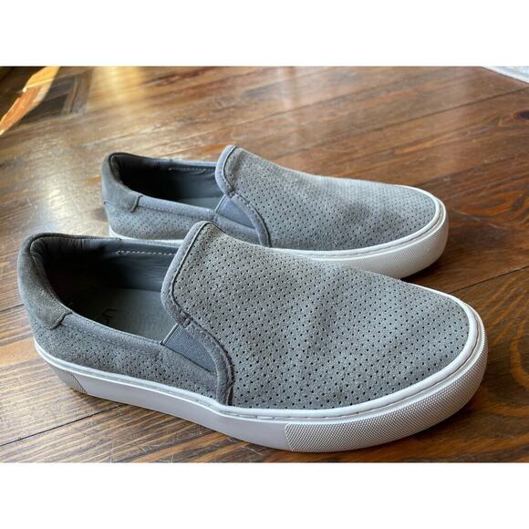 UGG Abies Perforated Slip-On Platform Sneaker, 7.5 - Picture 4 of 8